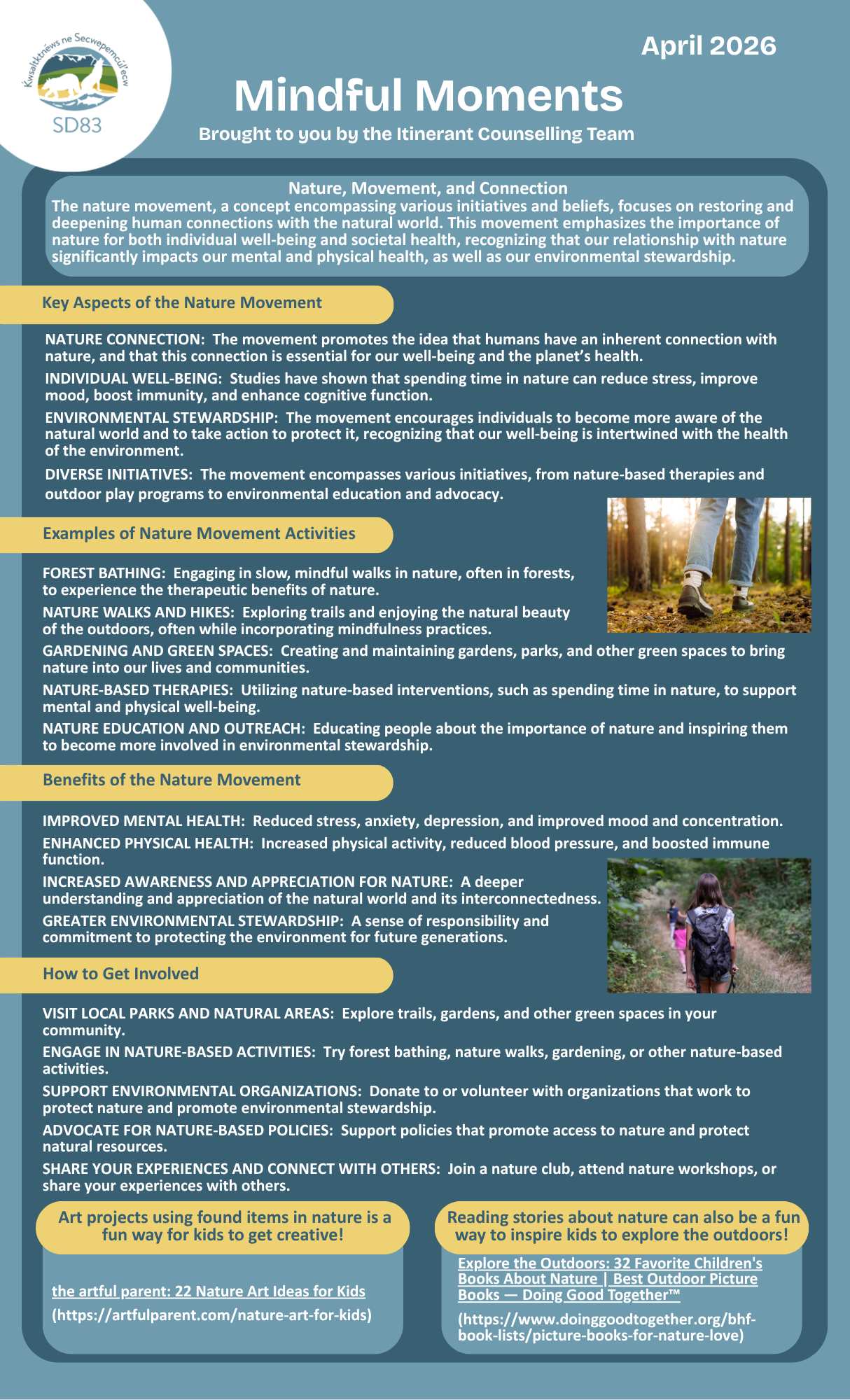 Mindful Moments April 2026