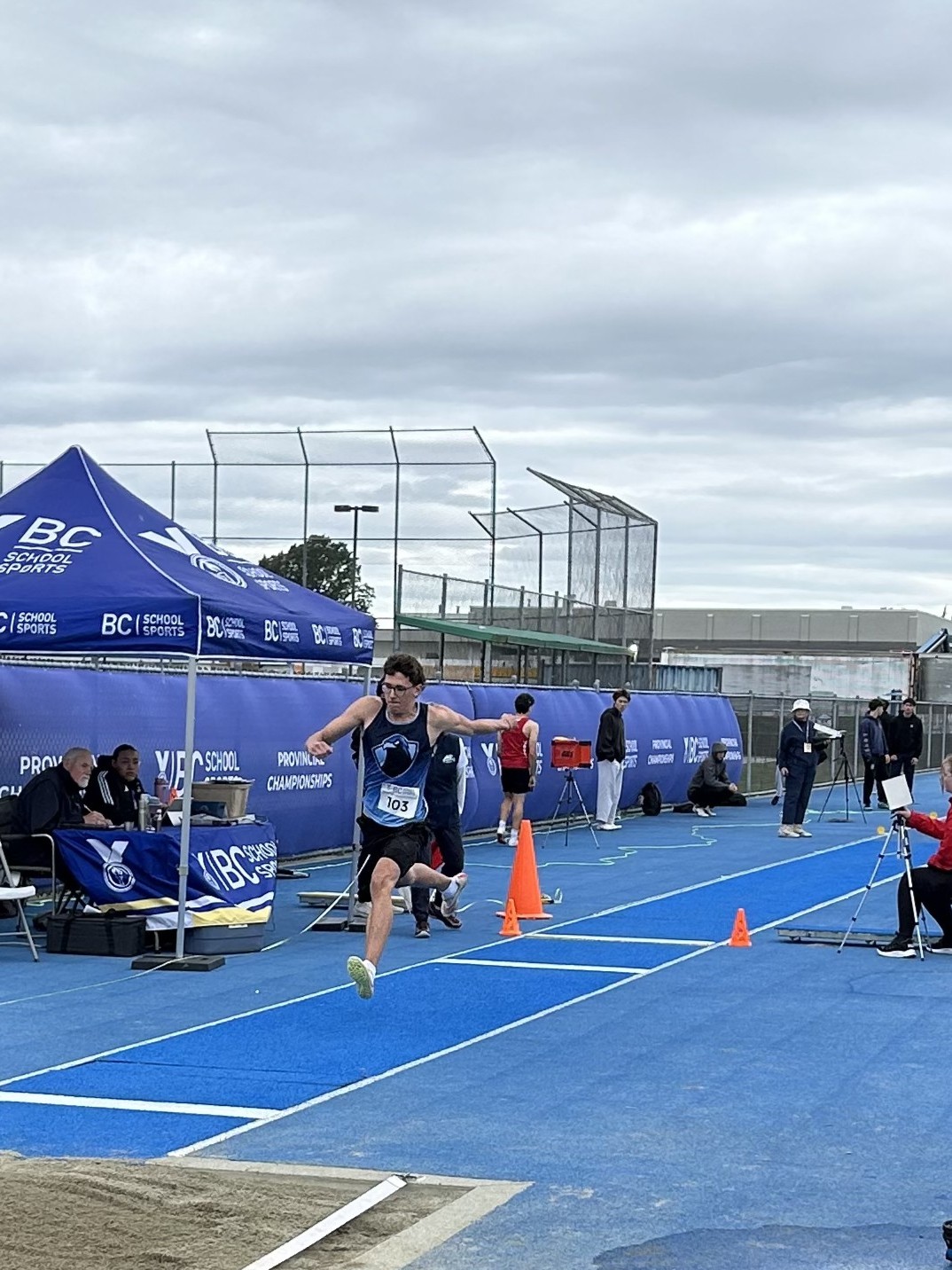 ALF Provincials Evan triple jump